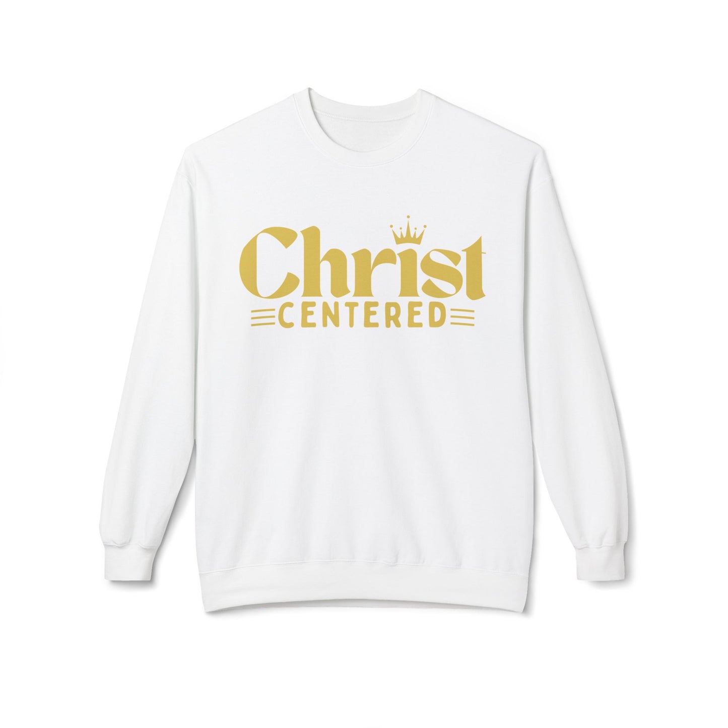 Christ Centered Unisex Midweight Softstyle Fleece Crewneck Sweatshirt