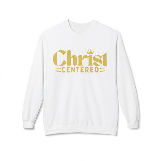 Christ Centered Unisex Midweight Softstyle Fleece Crewneck Sweatshirt